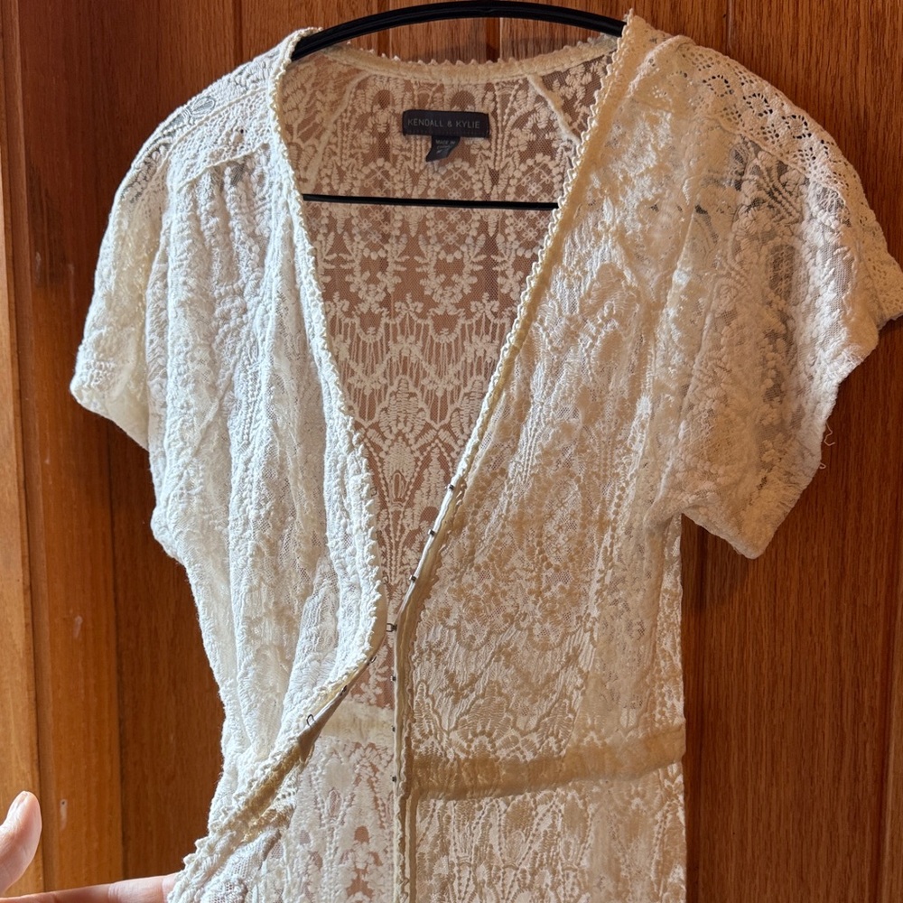 Lace Coverup